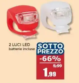 Happy Casa 2 luci led offerta