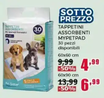 Happy Casa Tappetini assorbenti Mypetpad offerta