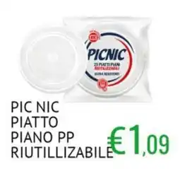 Sugros PIC NIC PIATTO PIANO PP offerta