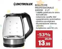 Happy Casa Bollitore Professionale Dictrolux offerta