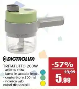 Happy Casa DICTROLUX TRITATUTTO 200W offerta