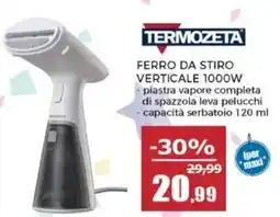 Happy Casa TERMOZETA FERRO DA STIRO VERTICALE 1000W offerta