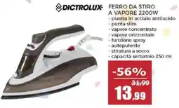 Happy Casa FERRO DA STIRO A VAPORE DICTROLUX offerta