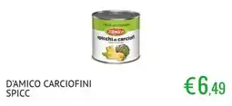 Sugros D'Amico spicchi di carciofi offerta