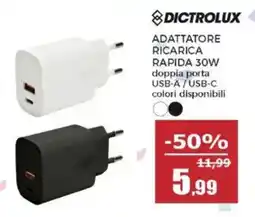 Happy Casa ADATTATORE RICARICA RAPIDA 30W DICTROLUX offerta