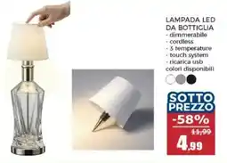 Happy Casa Lampada led da bottiglia offerta
