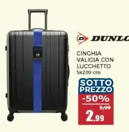 Happy Casa DUNLO CINGHIA VALIGIA CON LUCCHETTO offerta