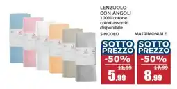 Happy Casa LENZUOLO CON ANGOLI offerta
