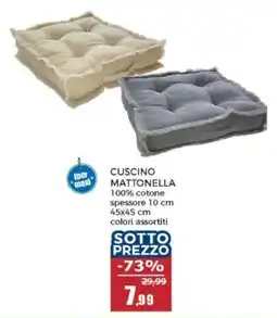 Happy Casa Cuscino Mattonella offerta