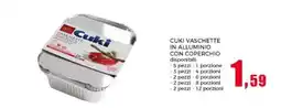 Happy Casa Cuki Vaschette in alluminio con coperchio offerta