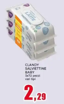Happy Casa CLANDY SALVIETTINE BABY offerta