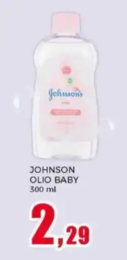 Happy Casa JOHNSON OLIO BABY offerta