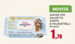Happy Casa AMORE MIO SALVIETTE ZAMPE E POLPASTRELLI offerta