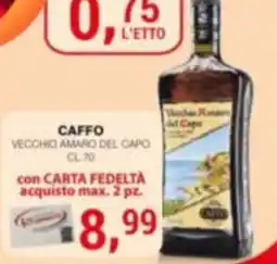 Supermercati Spesa Mia CAFFO VECCHIO AMARO DEL CAPO offerta