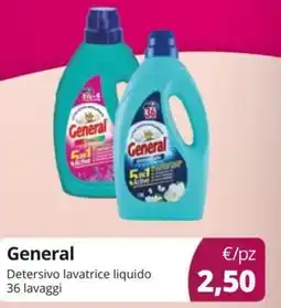 Acqua & Sapone General Detersivo lavatrice liquido offerta