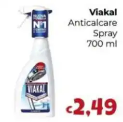 Le Bolle di Giù Giù Viakal Anticalcare Spray offerta