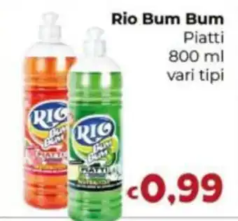 Rio Bum Bum Piatti