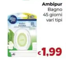 Le Bolle di Giù Giù Ambipur Bagno offerta