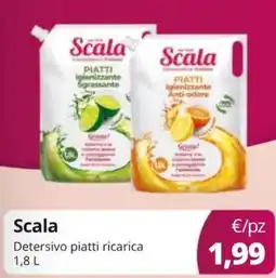 Acqua & Sapone Scala Detersivo piatti ricarica offerta