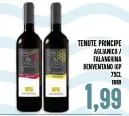 Al Discount Tenute Principe Aglianico / Falanghina Benventano IGP offerta