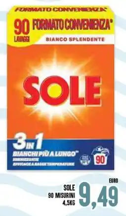 Al Discount Sole 90 misurini offerta
