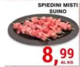 Supermercati Spesa Mia Spiedini misti suino offerta