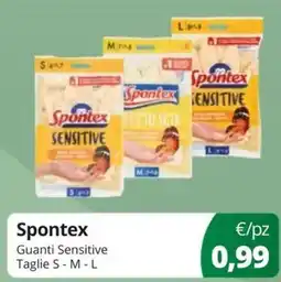 Acqua & Sapone Spontex Guanti Sensitive offerta