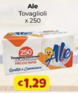 Le Bolle di Giù Giù Ale Tovaglioli offerta
