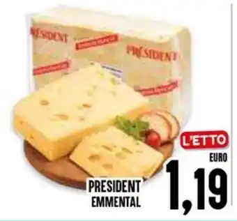 Al Discount PRESIDENT EMMENTAL offerta