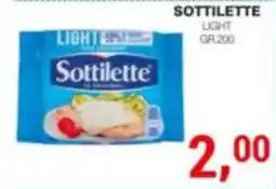 Supermercati Spesa Mia Sottilette Light offerta