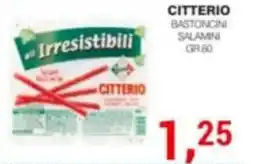 Supermercati Spesa Mia Citterio Bastoncini Salamini offerta