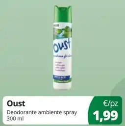 Acqua & Sapone Oust Deodorante ambiente spray offerta