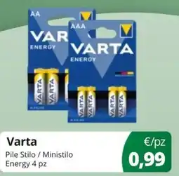 Acqua & Sapone Varta Pile Stilo / Ministilo Energy offerta
