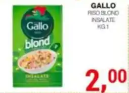 Supermercati Spesa Mia Gallo Riso Blond Insalate offerta