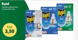 Acqua & Sapone Raid Liquido antizanzare offerta