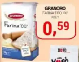 Supermercati Spesa Mia Granoro Farina tipo '00' offerta