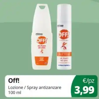 Off! Lozione / Spray antizanzare