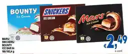 DEM MARS/SNICKERS/BOUNTY ICE BAR offerta