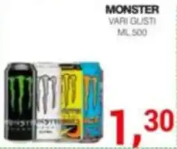 Supermercati Spesa Mia Monster offerta