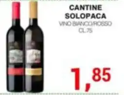 Supermercati Spesa Mia Cantine Solopaca Vino Bianco/Rosso offerta