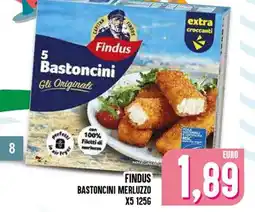 Al Discount Findus Bastoncini Merluzzo offerta