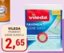 Supermercati Spesa Mia VILEDA PAVIMENTI IGIENE SUPER offerta