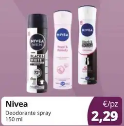 Acqua & Sapone Nivea Deodorante spray offerta