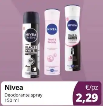 Acqua & Sapone Nivea Deodorante spray offerta