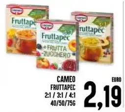 Al Discount CAMEO FRUTTAPEC offerta