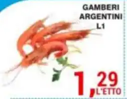 Supermercati Spesa Mia Gamberi Argentini offerta