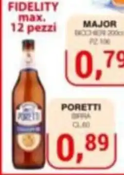 Supermercati Spesa Mia Poretti Birra offerta