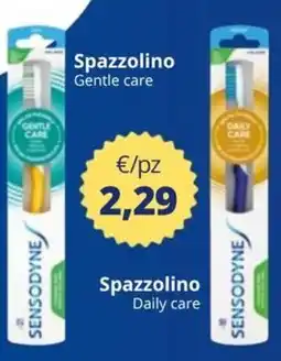 Acqua & Sapone Spazzolino Sensodyne Gentle care offerta