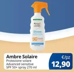 Acqua & Sapone Ambre Solaire Protezione solare Advanced sensitive offerta
