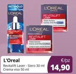 Acqua & Sapone L'Oreal Revitalift Laser offerta